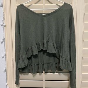 green altar'd state blouse